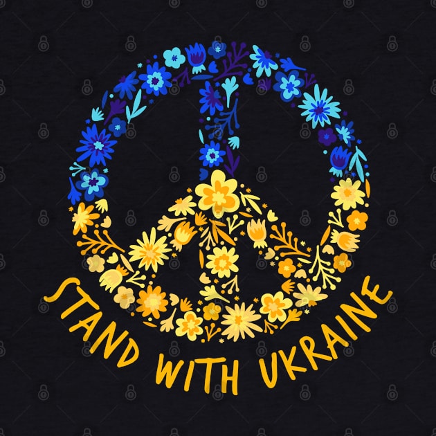 I Stand With Ukraine Strong by MintaApparel